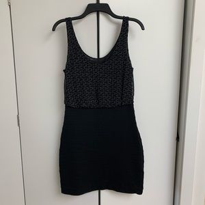 Express black and sparkly dress